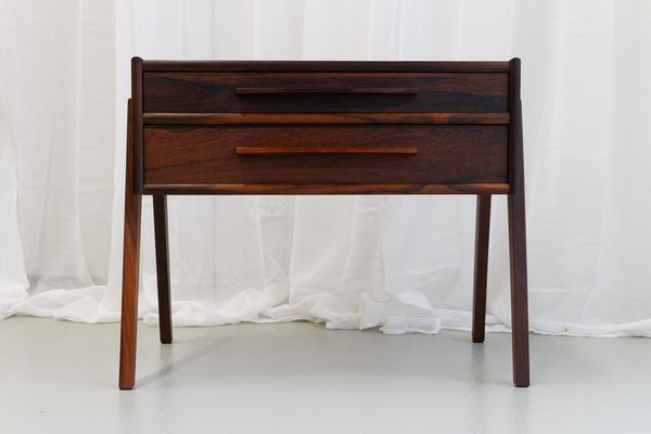 Danish Modern Rosewood Side Table, 1960s-WIX-1782537