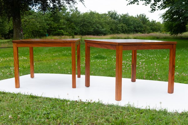 Danish Modern Rosewood Side Tables, 1960s, Set of 2-WIX-1367906