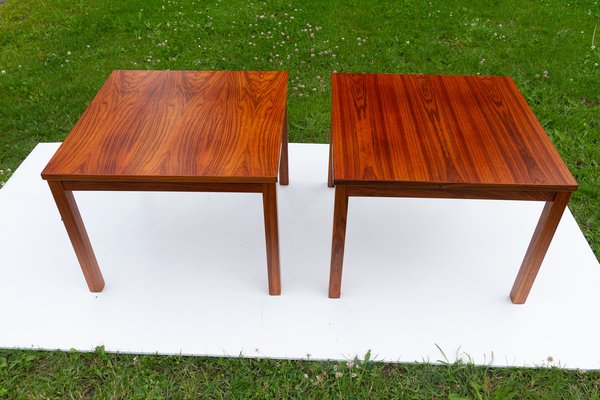 Danish Modern Rosewood Side Tables, 1960s, Set of 2-WIX-1367906