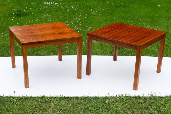 Danish Modern Rosewood Side Tables, 1960s, Set of 2-WIX-1367906