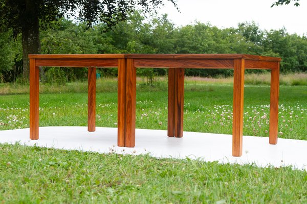 Danish Modern Rosewood Side Tables, 1960s, Set of 2-WIX-1367906