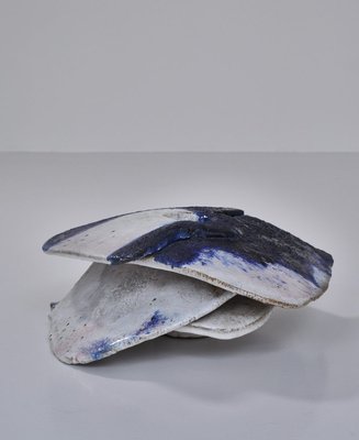 Danish Modern Stoneware Abstract Sculpture by Ole Bjørn Krüger, 1960s-WRF-886050