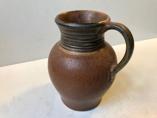 Danish Modern Stoneware Jug by Hans Nielsen Buch for HNB, 1970s-LCR-698138