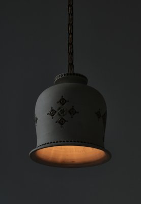 Danish Modern Stoneware Pendant Lamp attributed to Still Keramik, 1960s-WRF-1817072