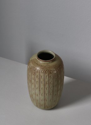 Danish Modern Stoneware Vase attributed to Gerd Bøgelund for Royal Copenhagen, 1960-WRF-1791940