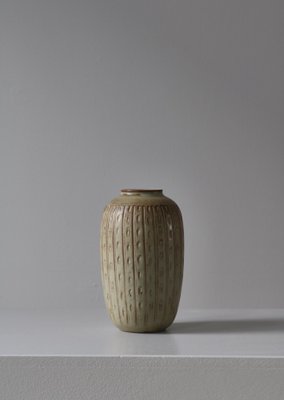 Danish Modern Stoneware Vase attributed to Gerd Bøgelund for Royal Copenhagen, 1960-WRF-1791940