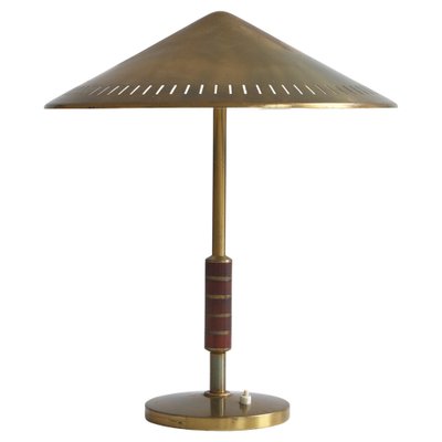 Danish Modern Table Lamp in Brass by Bent Karlby for Lyfa, 1956-WRF-1181568