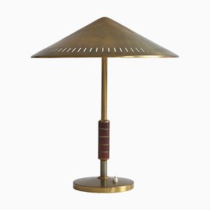 Danish Modern Table Lamp in Brass by Bent Karlby for Lyfa, 1956-WRF-1181568