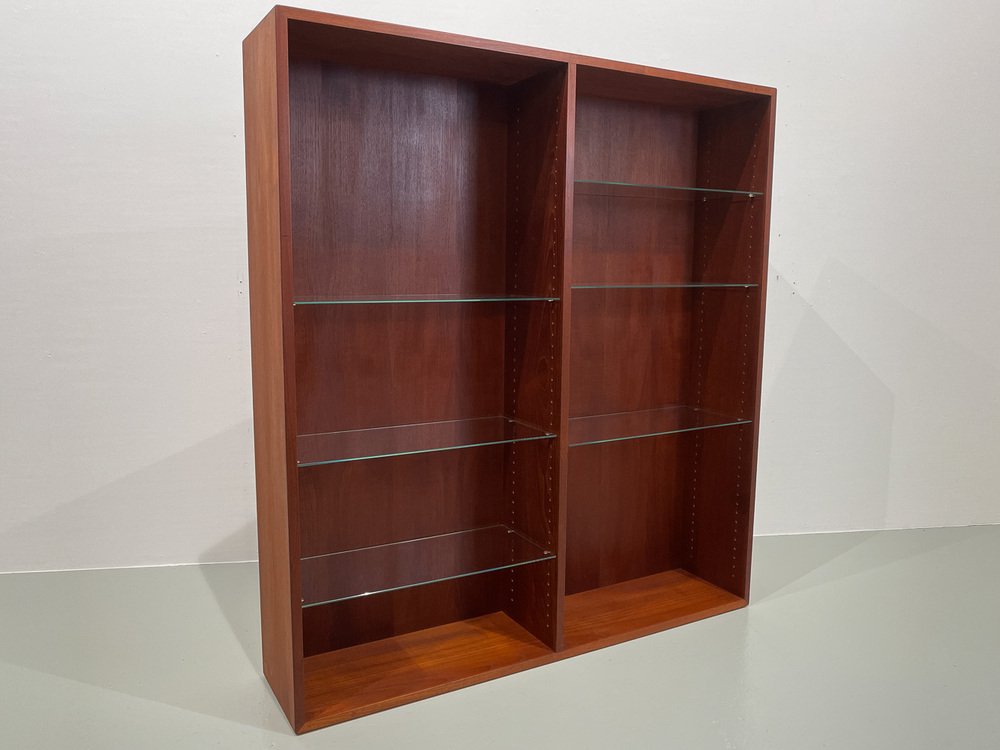 Danish Modern Teak Bookcase by Børge Mogensen for FDB Møbler, 1950s