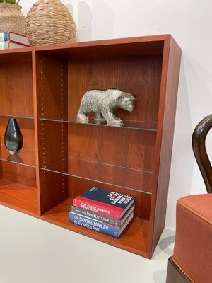 Danish Modern Teak Bookcase by Børge Mogensen for FDB Møbler, 1950s-WIX-1752427