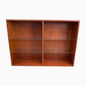 Danish Modern Teak Bookcase by Børge Mogensen for FDB Møbler, 1950s-WIX-1752427