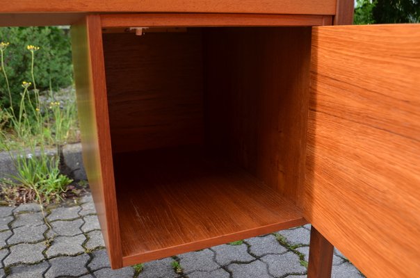 Danish Modern Teak Desk from Domino Mobler Denmark, 1960-UF-1371028