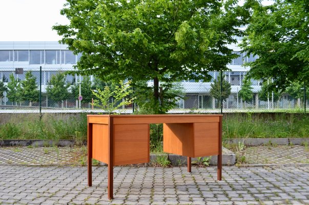 Danish Modern Teak Desk from Domino Mobler Denmark, 1960-UF-1371028