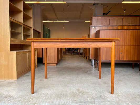 Danish Modern Teak Dining Table, 1960s-WSA-890184