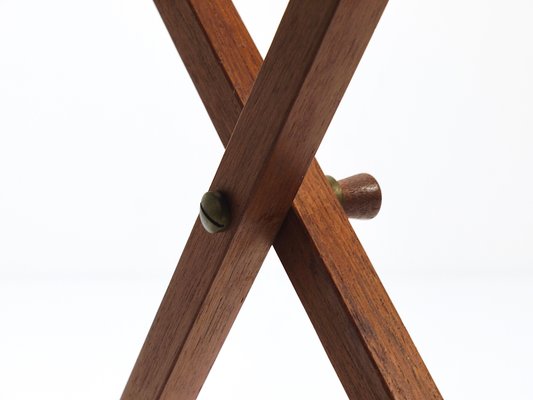 Danish Modern Teak Folding Table by Illum Wikkelso for Silkeborg, Denmark, 1960s-MWV-1762694