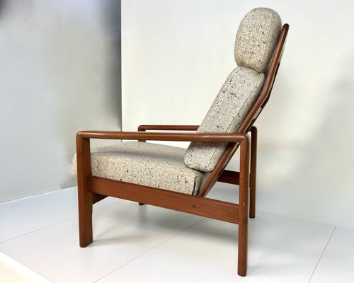 Danish Modern Teak Lounge Chair from Burchardt-Nielsen, 1970s-JP-2023723