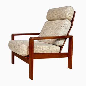 Danish Modern Teak Lounge Chair from Burchardt-Nielsen, 1970s-JP-2023723