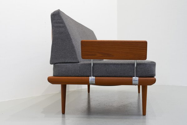 Danish Modern Teak Minerva Daybed by Hvidt & Mølgaard for France & Son, 1960s-WIX-1785682