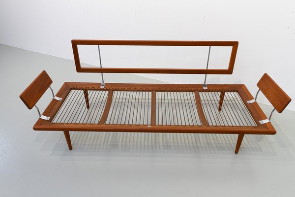 Danish Modern Teak Minerva Daybed by Hvidt & Mølgaard for France & Son, 1960s-WIX-1785682