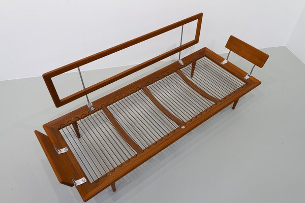 Danish Modern Teak Minerva Daybed by Hvidt & Mølgaard for France & Son, 1960s-WIX-1785682