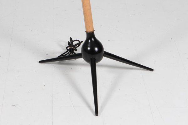 Danish Modern Tripod Bridge Floor Lamp attributed to Severin Hansen, 1950s-HJB-1746605