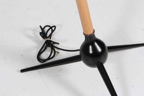 Danish Modern Tripod Bridge Floor Lamp attributed to Severin Hansen, 1950s-HJB-1746605