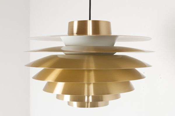 Danish Modern Verona Ceiling Pendant by Svend Middelboe for Nordisk Solar, 1970s-WIX-1168360