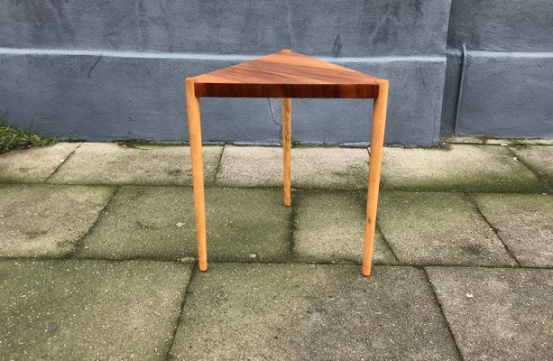 Danish Modern Walnut & Oak Side Table by Edmund Jørgensen, 1960s-LCR-574878