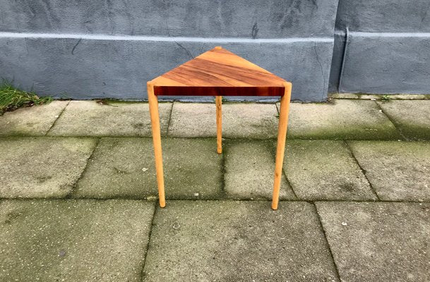 Danish Modern Walnut & Oak Side Table by Edmund Jørgensen, 1960s-LCR-574878