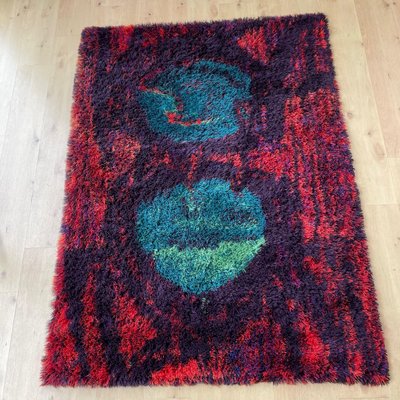 Danish Modern Wool Rya Denmark No 2 Rug Tapestry by Hojer Export Wilton, 1960s-QZ-1345700