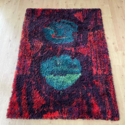 Danish Modern Wool Rya Denmark No 2 Rug Tapestry by Hojer Export Wilton, 1960s-QZ-1345700