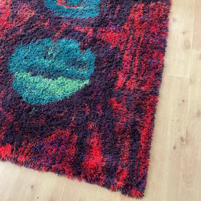 Danish Modern Wool Rya Denmark No 2 Rug Tapestry by Hojer Export Wilton, 1960s-QZ-1345700