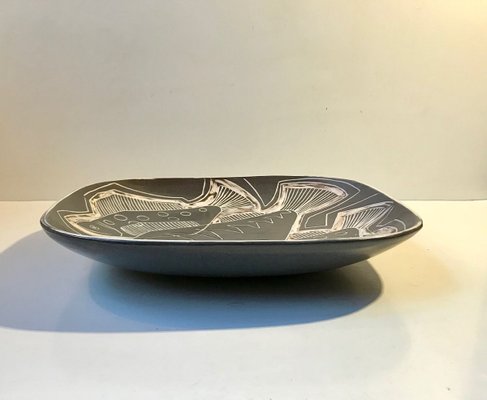 Danish Modernist Ceramic Centerpiece Bowl by Eva & Johannes Andersen, 1960s-LCR-898197