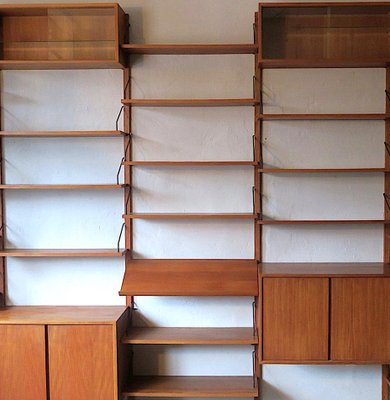 Danish Modular Teak Extensive Shelf System by Poul Cadovius for Cado Royal, 1950s-ED-2040568