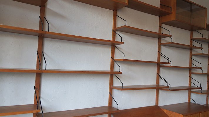 Danish Modular Teak Extensive Shelf System by Poul Cadovius for Cado Royal, 1950s-ED-2040568