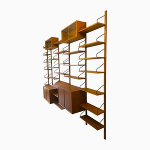 Danish Modular Teak Extensive Shelf System by Poul Cadovius for Cado Royal, 1950s-ED-2040568