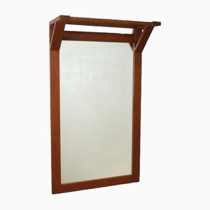 Danish Munklinde Mirror in Wood-FYZ-1322679