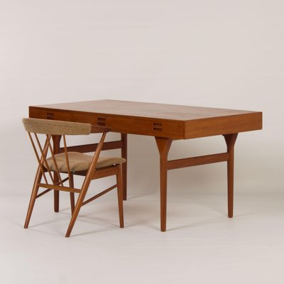 Danish Nd 93/3 Desk by Nanna Ditzel for Søren Willadsen, 1950s-ZT-1450214