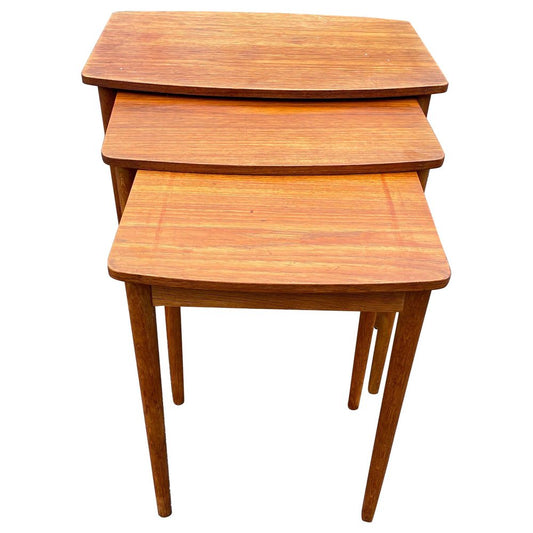 Danish Nesting Tables, 1967, Set of 3