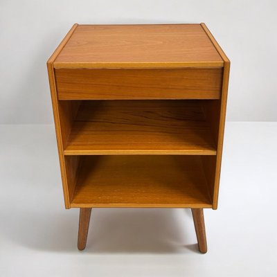 Danish Nightstand in Teak, 1960s-DZY-2042151