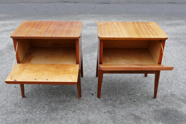 Danish Nightstands, 1930s, Set of 2-MXB-1239996