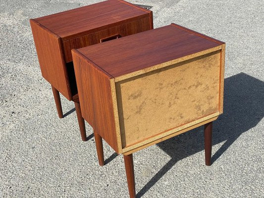 Danish Nightstands in Teak, 1967, Set of 2-MXB-1393071