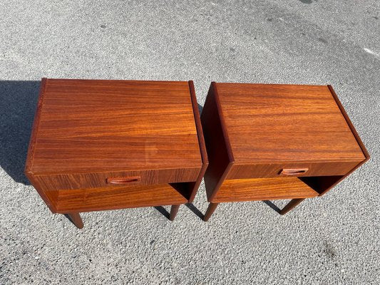 Danish Nightstands in Teak, 1967, Set of 2-MXB-1393071