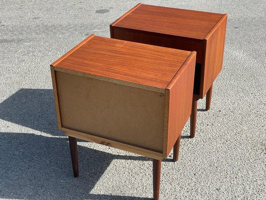 Danish Nightstands in Teak, 1967, Set of 2-MXB-1393071