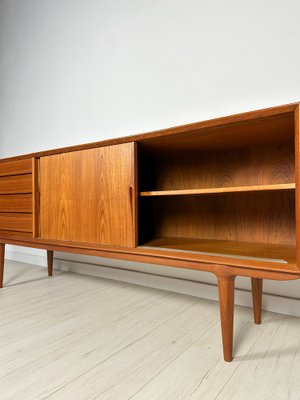 Danish No. 18 Sideboard in Teak attributed to Omann Jun, 1960s-XCQ-1790887