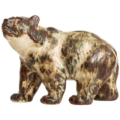 Danish No. 20155 Ceramic Bear by Knud Kyhn for Royal Copenhagen, 1950s-SC-799530