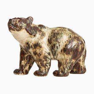 Danish No. 20155 Ceramic Bear by Knud Kyhn for Royal Copenhagen, 1950s-SC-799530