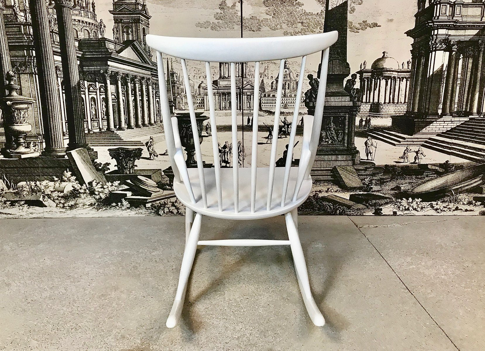 Danish No.3 Rocking Chair by Illum Wikkelsø for Niels Eilersen, 1950s