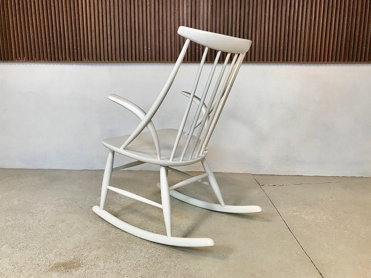 Danish No.3 Rocking Chair by Illum Wikkelsø for Niels Eilersen, 1950s