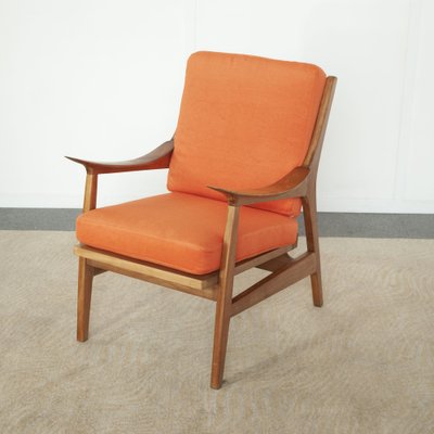 Danish Nordic School Armchair in the Style of Finn Juhl, 1960s-JQO-1732297